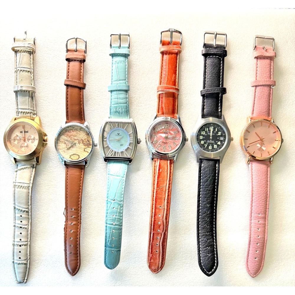 Vintage lot of 6  Women's Watches Unlisted by Kenneth Cole Needs Batteries